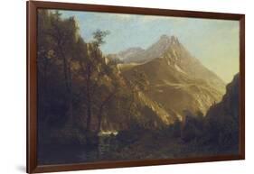 Wasatch Mountains-Albert Bierstadt-Framed Giclee Print