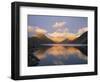 Wasdale Head and Great Gable Reflected in Wastwater, Lake District National Park, Cumbria, England-Rainford Roy-Framed Photographic Print