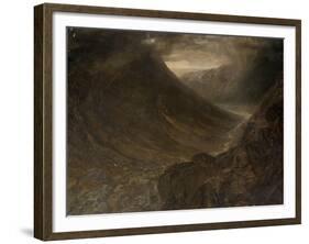 Wasdale Head from Styhead Pass, Cumbria, C.1854-Alfred William Hunt-Framed Giclee Print