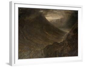 Wasdale Head from Styhead Pass, Cumbria, C.1854-Alfred William Hunt-Framed Giclee Print