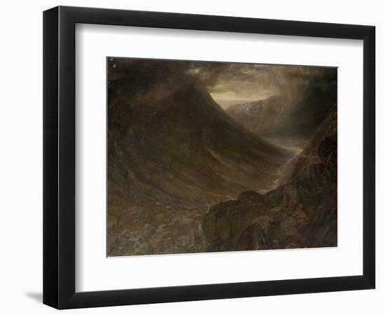 Wasdale Head from Styhead Pass, Cumbria, C.1854-Alfred William Hunt-Framed Giclee Print
