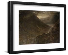 Wasdale Head from Styhead Pass, Cumbria, C.1854-Alfred William Hunt-Framed Giclee Print