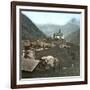 Wasen (Switzerland), Village in the Saint-Gothard Mountains, Circa 1865-Leon, Levy et Fils-Framed Photographic Print