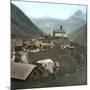 Wasen (Switzerland), Village in the Saint-Gothard Mountains, Circa 1865-Leon, Levy et Fils-Mounted Photographic Print