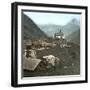 Wasen (Switzerland), Village in the Saint-Gothard Mountains, Circa 1865-Leon, Levy et Fils-Framed Photographic Print