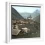 Wasen (Switzerland), Village in the Saint-Gothard Mountains, Circa 1865-Leon, Levy et Fils-Framed Photographic Print