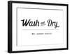 Wash and Dry-The Vintage Collection-Framed Giclee Print