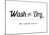 Wash and Dry-The Vintage Collection-Mounted Giclee Print