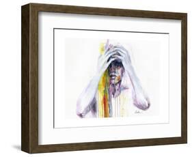 Wash Away-Agnes Cecile-Framed Art Print