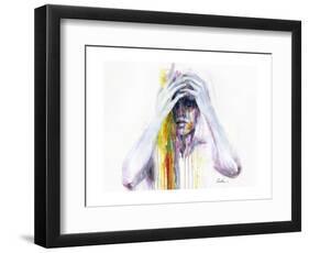 Wash Away-Agnes Cecile-Framed Art Print