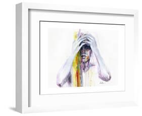 Wash Away-Agnes Cecile-Framed Art Print