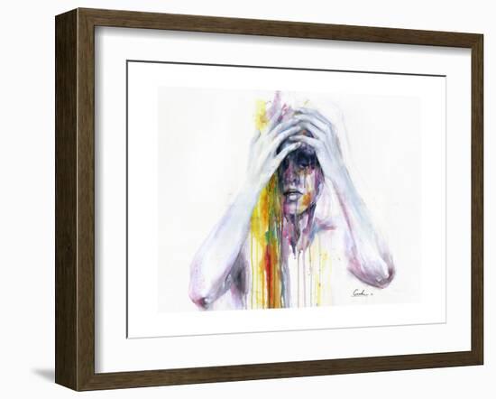 Wash Away-Agnes Cecile-Framed Art Print