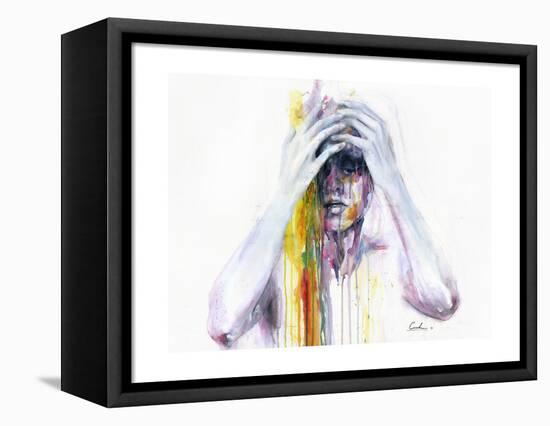 Wash Away-Agnes Cecile-Framed Stretched Canvas