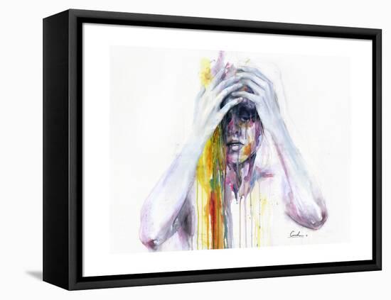 Wash Away-Agnes Cecile-Framed Stretched Canvas