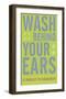 Wash Behind Your Ears-John Golden-Framed Giclee Print