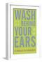 Wash Behind Your Ears-John Golden-Framed Giclee Print