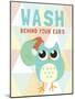 Wash Behind Your Ears-null-Mounted Art Print