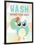 Wash Behind Your Ears-null-Framed Art Print