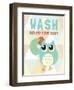 Wash Behind Your Ears-null-Framed Art Print