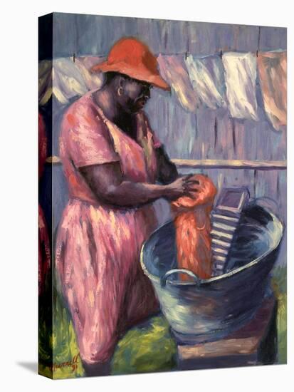 Wash Day, 1991-Carlton Murrell-Stretched Canvas