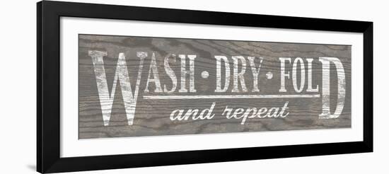 Wash Dry Fold-N. Harbick-Framed Photographic Print