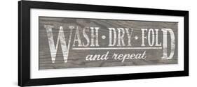 Wash Dry Fold-N. Harbick-Framed Photographic Print