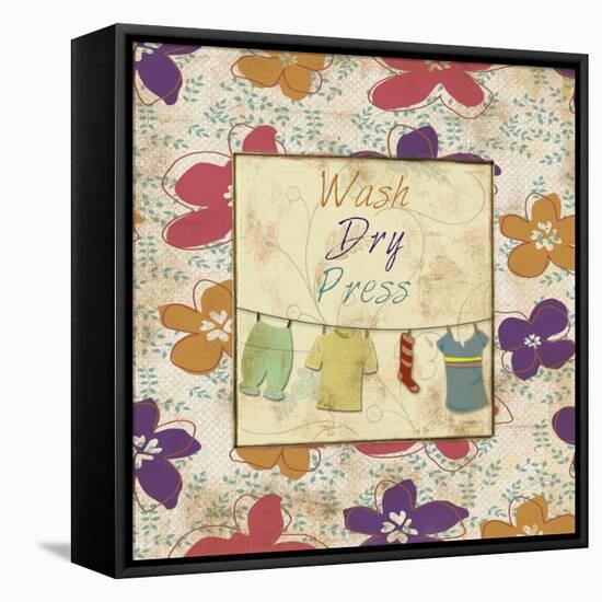 Wash Dry Press-Piper Ballantyne-Framed Stretched Canvas