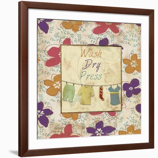 Wash Dry Press-Piper Ballantyne-Framed Art Print