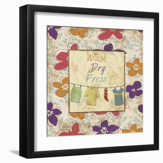 Wash Dry Press-Piper Ballantyne-Framed Art Print