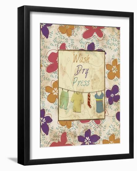 Wash Dry Press-Piper Ballantyne-Framed Art Print