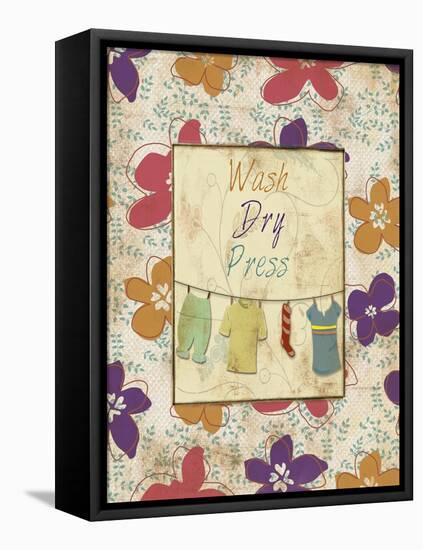 Wash Dry Press-Piper Ballantyne-Framed Stretched Canvas