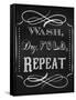 Wash Dry-Tina Lavoie-Framed Stretched Canvas