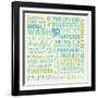 Wash Up Words-Pela Design-Framed Art Print