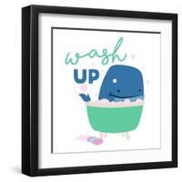 Wash Up-Jace Grey-Framed Art Print