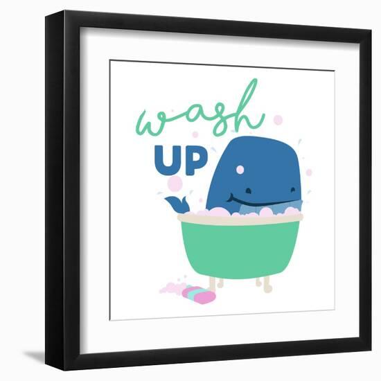 Wash Up-Jace Grey-Framed Art Print