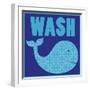 Wash Whale-Lauren Gibbons-Framed Art Print