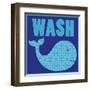 Wash Whale-Lauren Gibbons-Framed Art Print