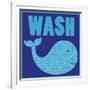 Wash Whale-Lauren Gibbons-Framed Art Print