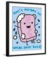 Wash Your Butt-Todd Goldman-Framed Giclee Print