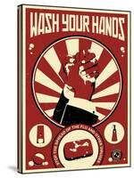 Wash Your Hands-Steve Thomas-Stretched Canvas