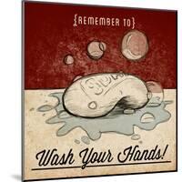 Wash Your Hands-null-Mounted Art Print