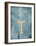 Wash-Jace Grey-Framed Art Print