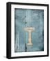 Wash-Jace Grey-Framed Art Print