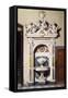 Washbasin in Sacristy, Church of Santa Maria Novella, Florence, Italy-Giovanni Della Robbia-Framed Stretched Canvas