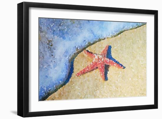 Washed on Shore-Denise Brown-Framed Art Print