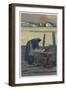 Washer at Fountain, 1886-Giovanni Segantini-Framed Giclee Print