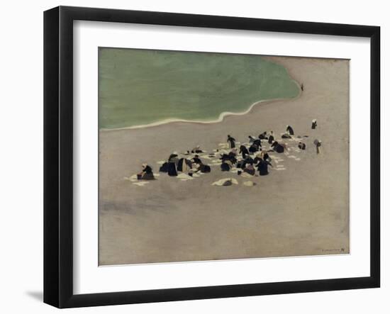 Washerwomen, 1899-F?lix Vallotton-Framed Giclee Print