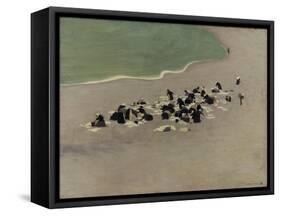 Washerwomen, 1899-F?lix Vallotton-Framed Stretched Canvas