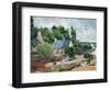 Washerwomen at Pont-Aven, 1886-Paul Gauguin-Framed Giclee Print