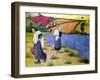 Washerwomen at the Laita River, Near Pouldu, 1892-Paul Serusier-Framed Giclee Print